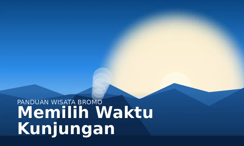 Memilih waktu terbaik berkunjung ke Gunung Bromo